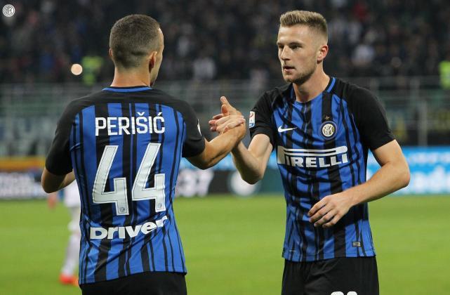  国米铁卫什克里尼亚尔头槌制胜，终结米兰德比  